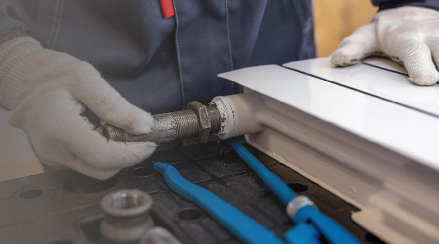 Professional slab leak repair homeland services in Homeland